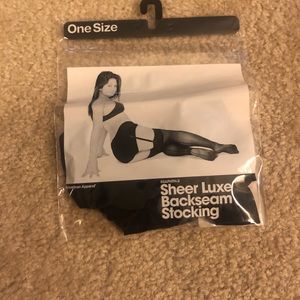 Over the knee nylons
